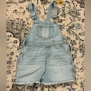 Art Class Girls Light Wash Denim Overall Jumper Size M 8